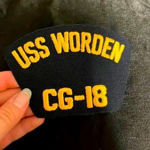 USS WORDEN CG-18 patch